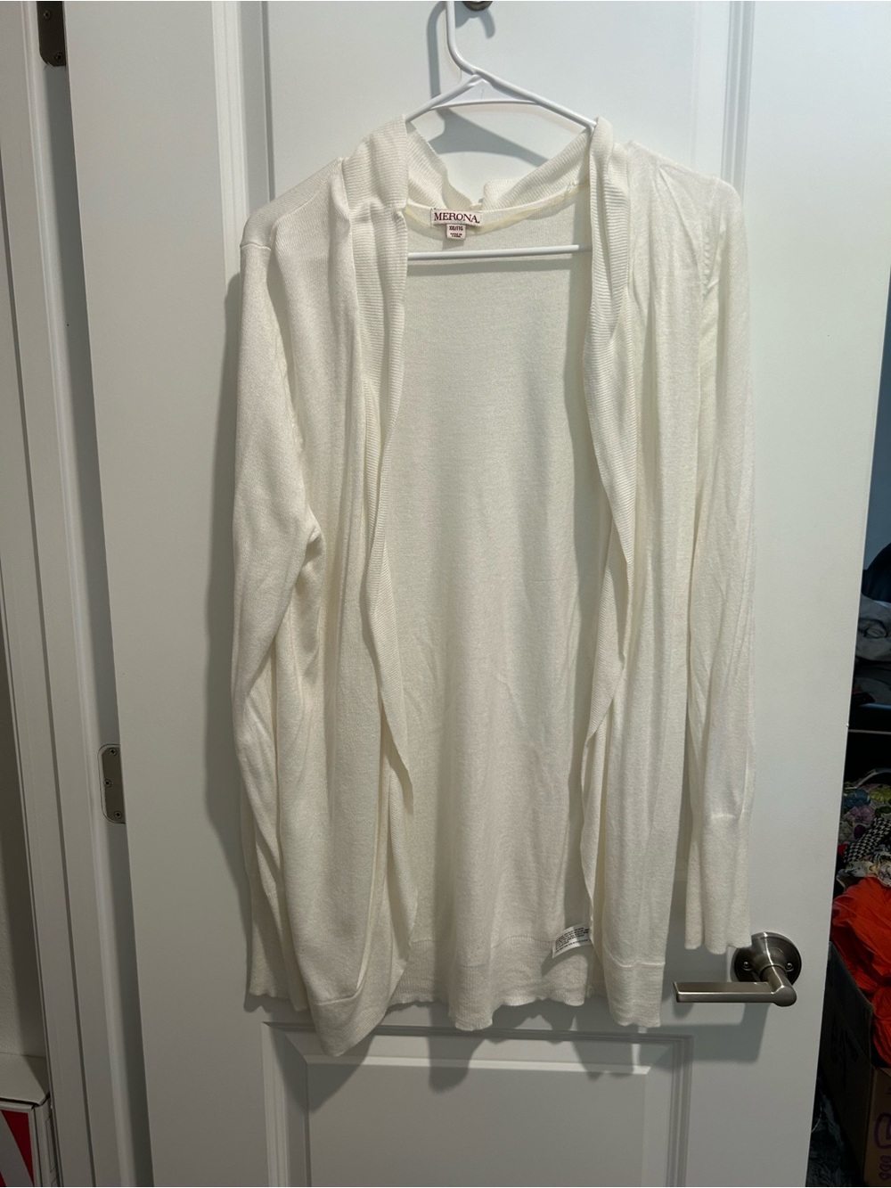 Merona White Women’s Cardigan